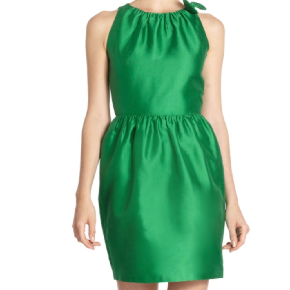 Raoul Green Peplum Dress